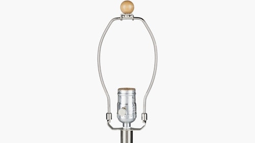 White Glazed Table Lamp | White Glazed - Image 2