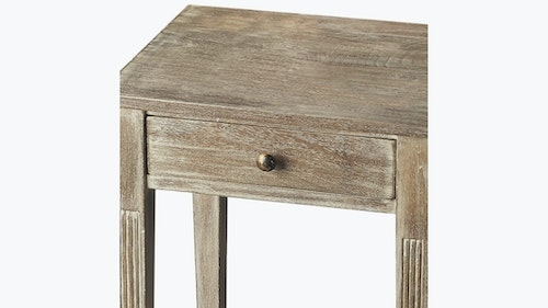 Josephine Accent Table | Rustic Grey - Image 1