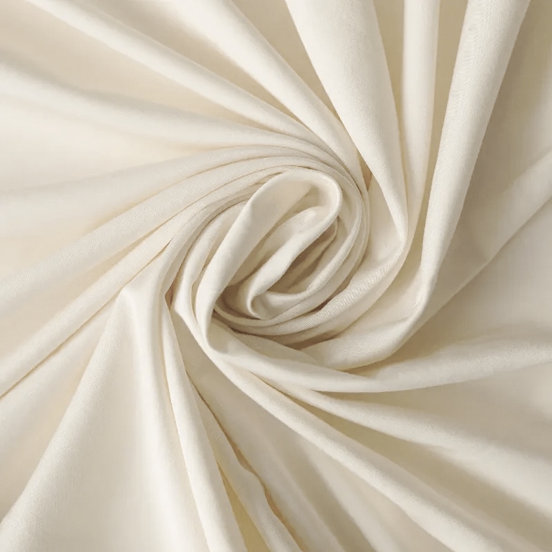 Egyptian Cotton Sheet Set By DreamFit | Queen | Ivory - Image 1