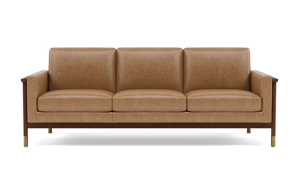 Jason Leather Sofa - Image 0