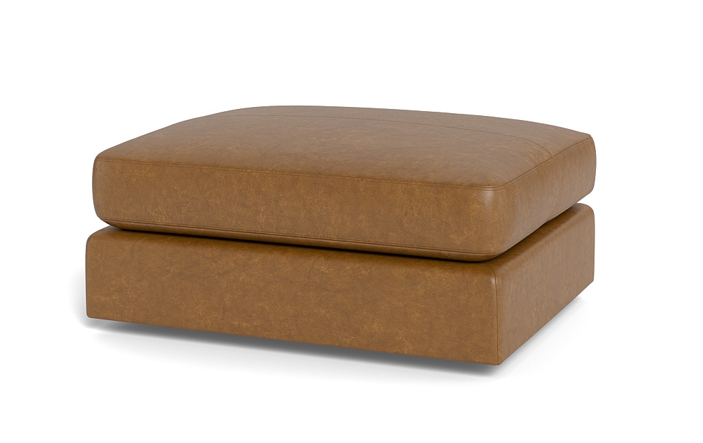 Beckham Leather Modular Rectangle Ottoman - Image 3