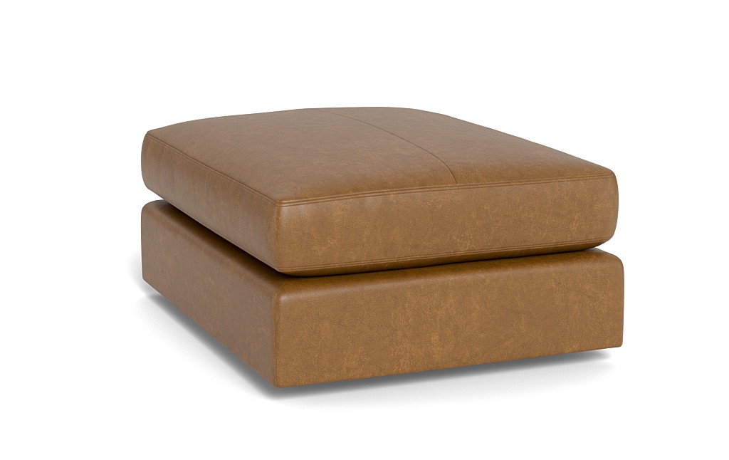 Beckham Leather Modular Rectangle Ottoman - Image 4