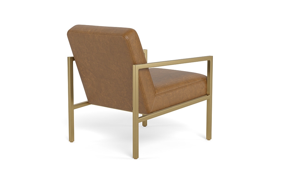 Fritz Leather Accent Chair - Image 3