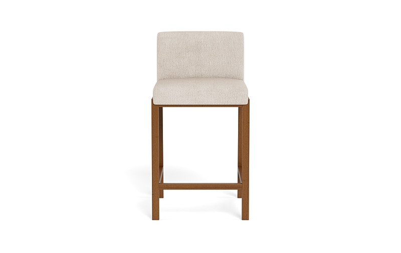 Callen Wood Framed Upholstered Stool - Image 0