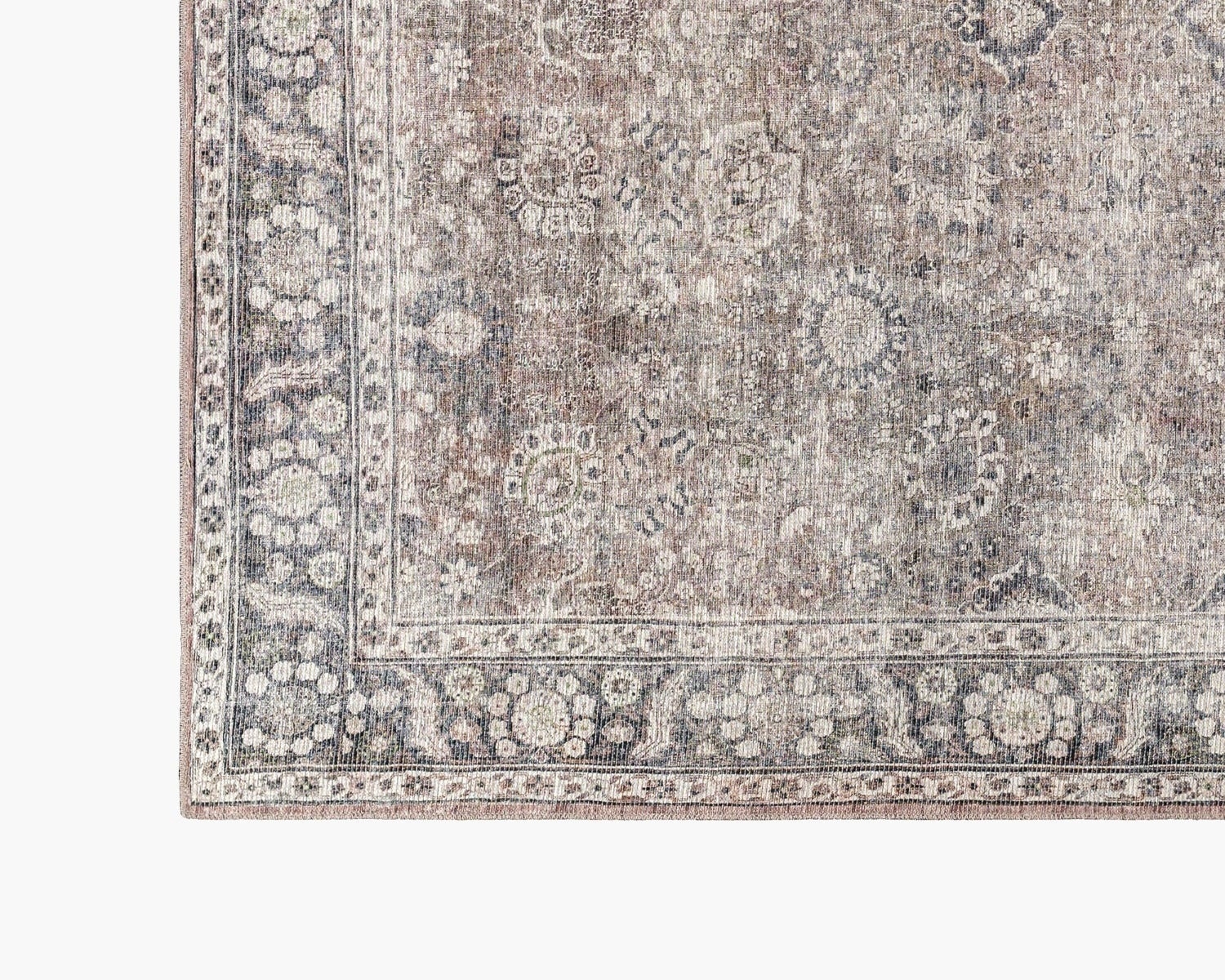 Dotty Machine Washable Rug - Image 1