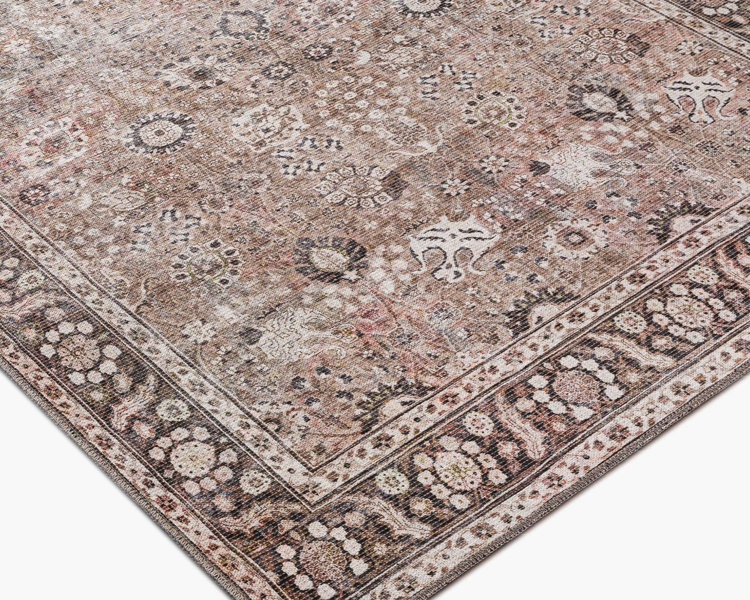 Dotty Machine Washable Rug - Image 3