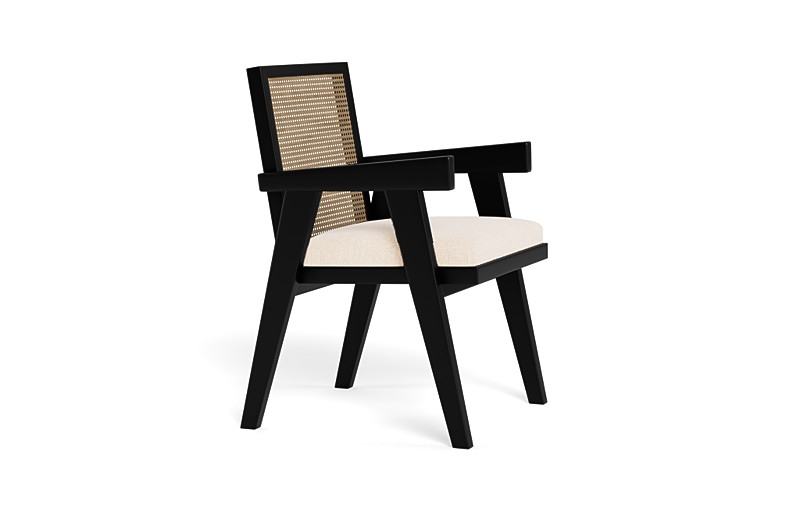 Rue Wood Framed Upholstered Chair - Image 1