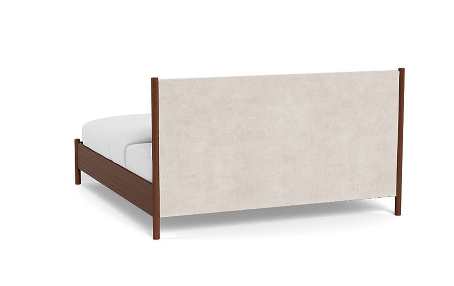 Percey Wood Framed Bed with Tufting Option - Image 4