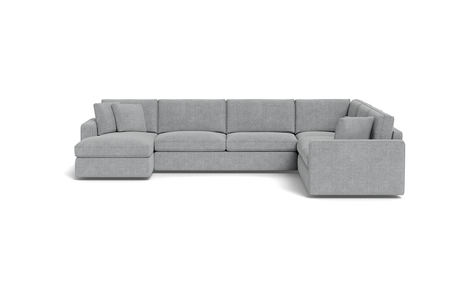 James 4-Piece 5-Seat Corner Chaise Sectional Left - Image 0