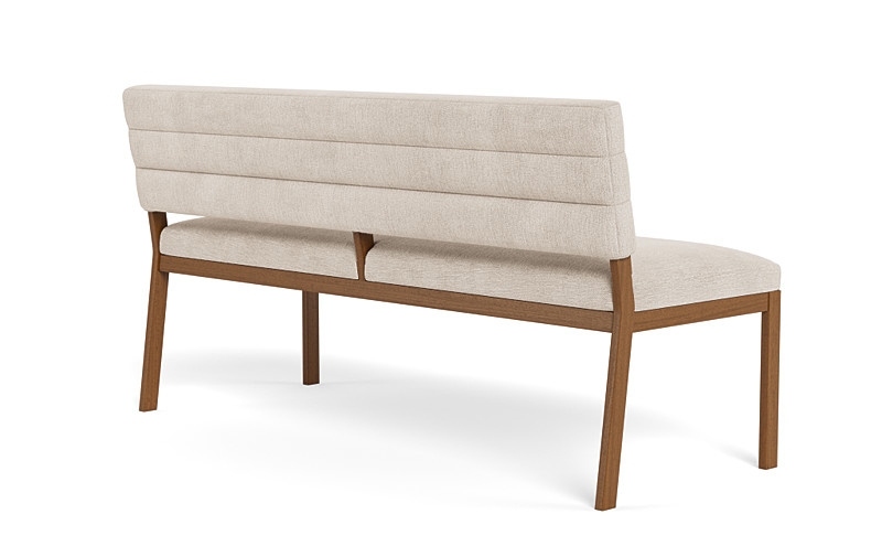 Nora Wood Framed Upholstered Bench - Image 3