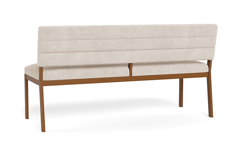 Nora Wood Framed Upholstered Bench - Image 4