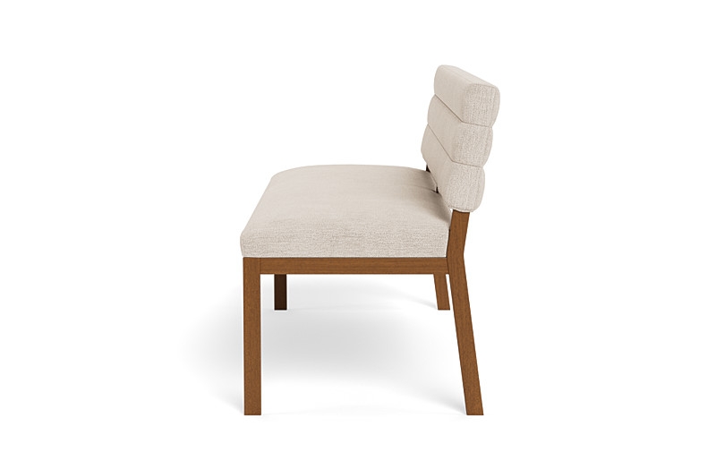 Nora Wood Framed Upholstered Bench - Image 1