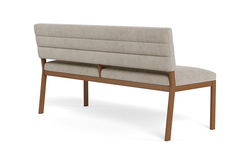 Nora Wood Framed Upholstered Bench - Image 2