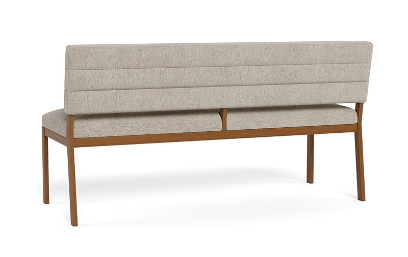 Nora Wood Framed Upholstered Bench - Image 3
