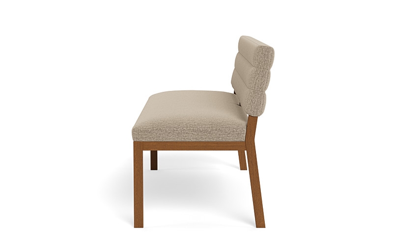 Nora Wood Framed Upholstered Bench - Image 1