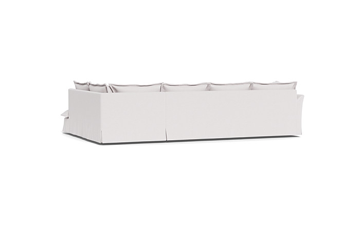 Skylar Slipcovered 4-Seat Right Bumper Sectional - Image 2