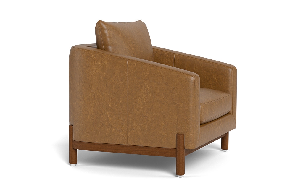 Oslo Leather Accent Chair - Image 1