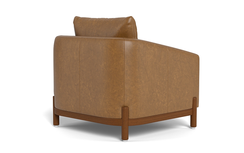 Oslo Leather Accent Chair - Image 3