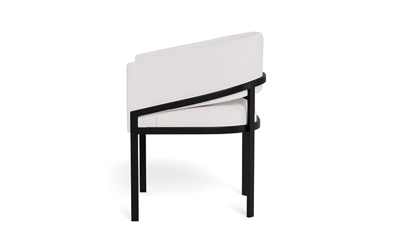 Mina Metal Framed Upholstered Chair - Image 2