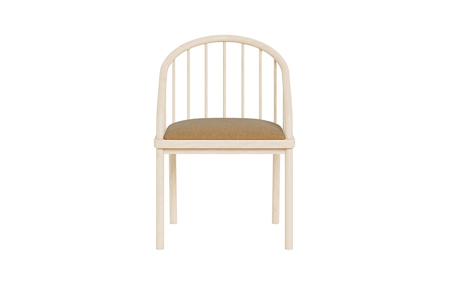 Alten Wood Framed Upholstered Seat Chair - Image 0