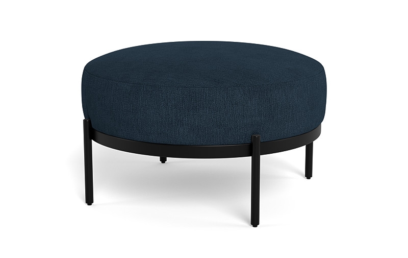 Kyle Round Stool Ottoman - Image 3