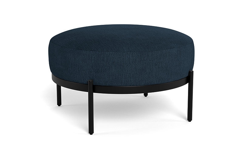 Kyle Round Stool Ottoman - Image 4
