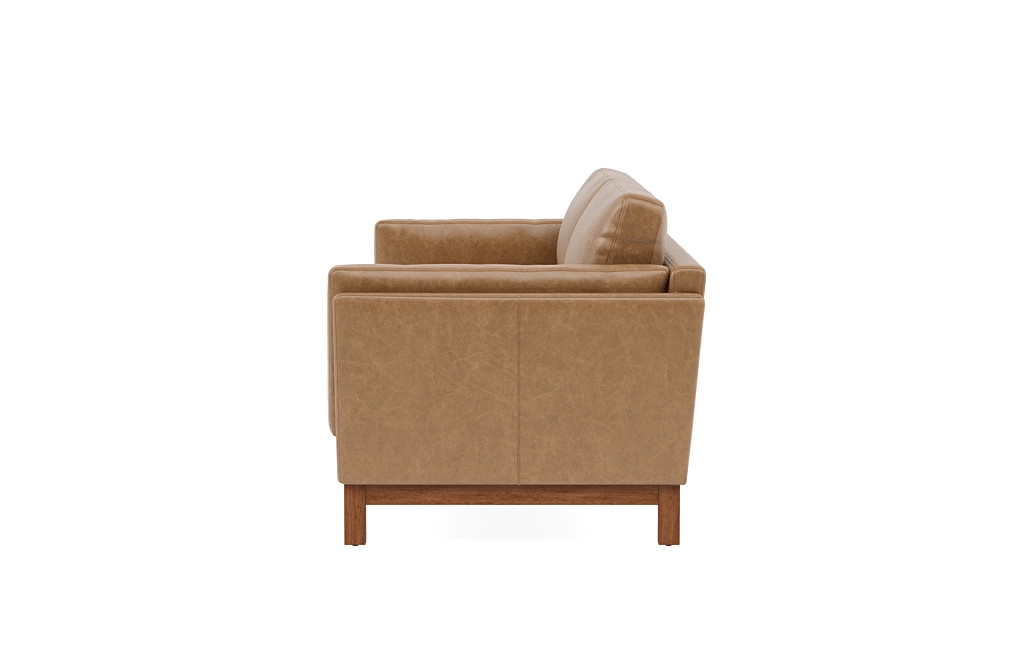 88" Gaby Leather 2-Seat Sofa - Image 1