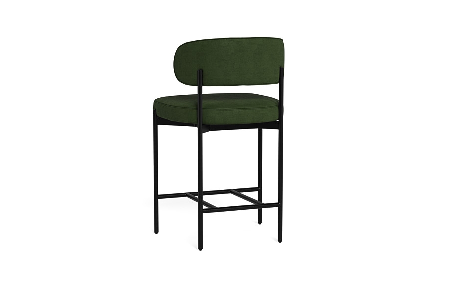 Hollis Metal Framed Upholstered Counter Stool - Image 2