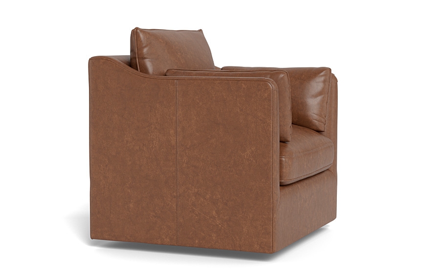 Caitlin Leather Swivel Chair - Image 2
