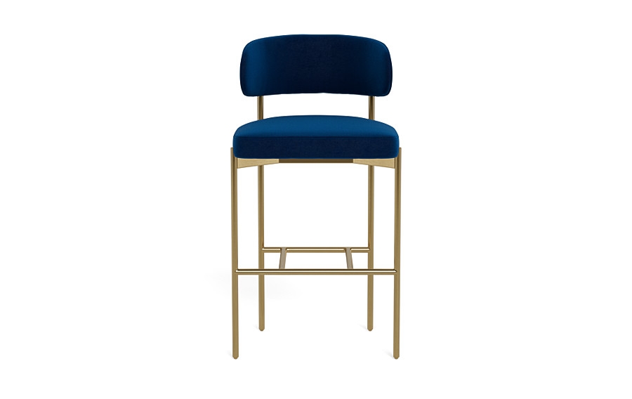 Hollis Metal Framed Upholstered Bar Stool - Image 0