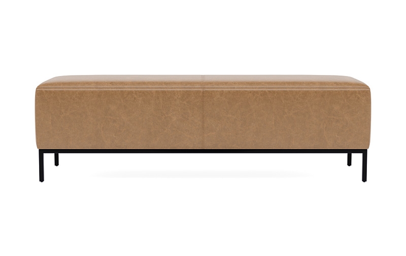 Miller Leather Bench - Image 0