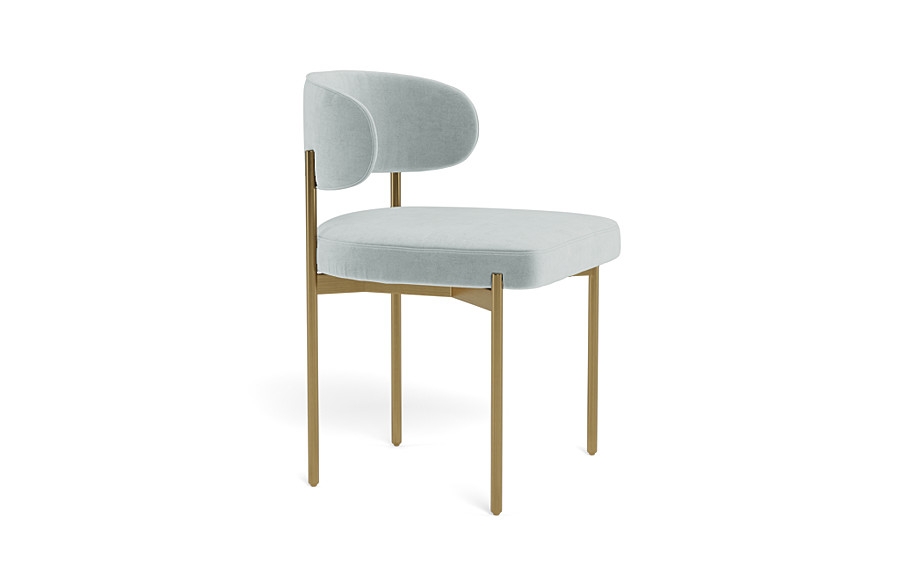 Hollis Metal Framed Upholstered Chair - Image 0