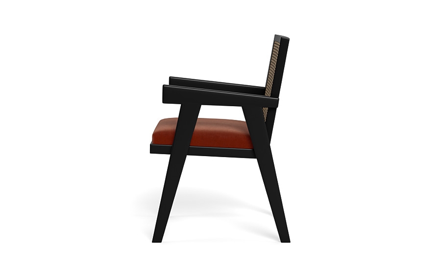 Rue Wood Framed Upholstered Chair - Image 1