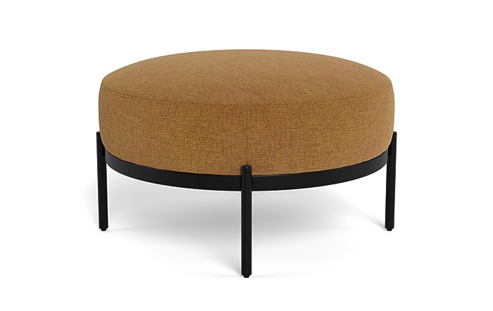 Kyle Round Stool Ottoman - Image 4