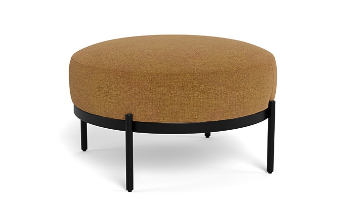 Kyle Round Stool Ottoman - Image 2