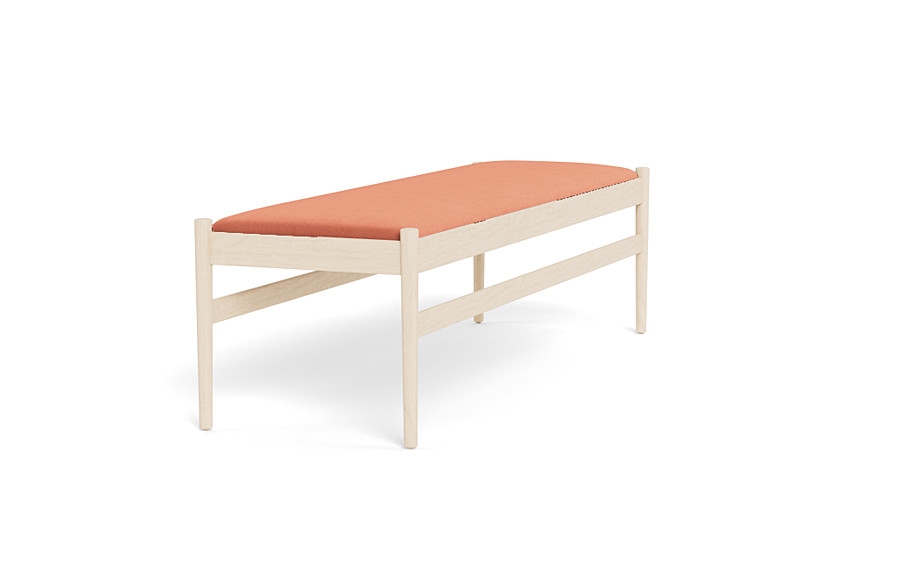 Turner Wood Framed Upholstered Bench - Image 1