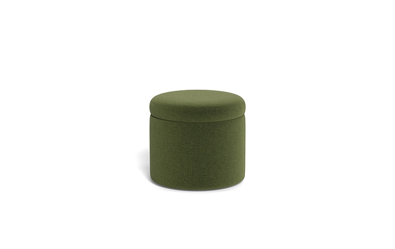 Colten Round Storage Stool Ottoman - Image 0