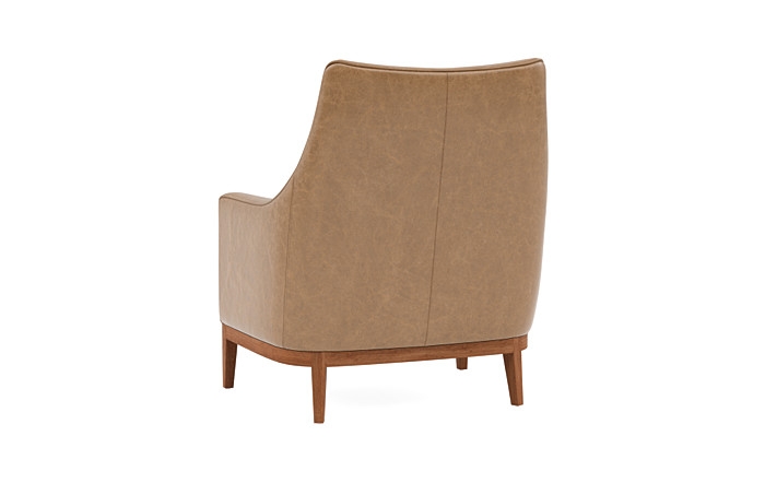 Kingsley Leather Accent Chair - Image 1