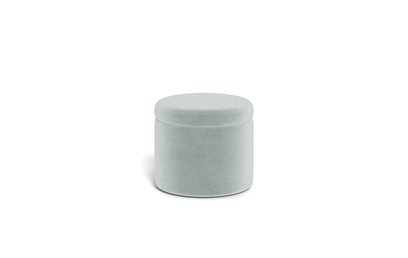 Colten Round Storage Stool Ottoman - Image 3