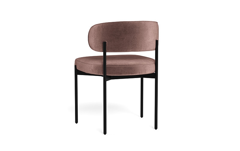 Hollis Metal Framed Upholstered Chair - Image 4