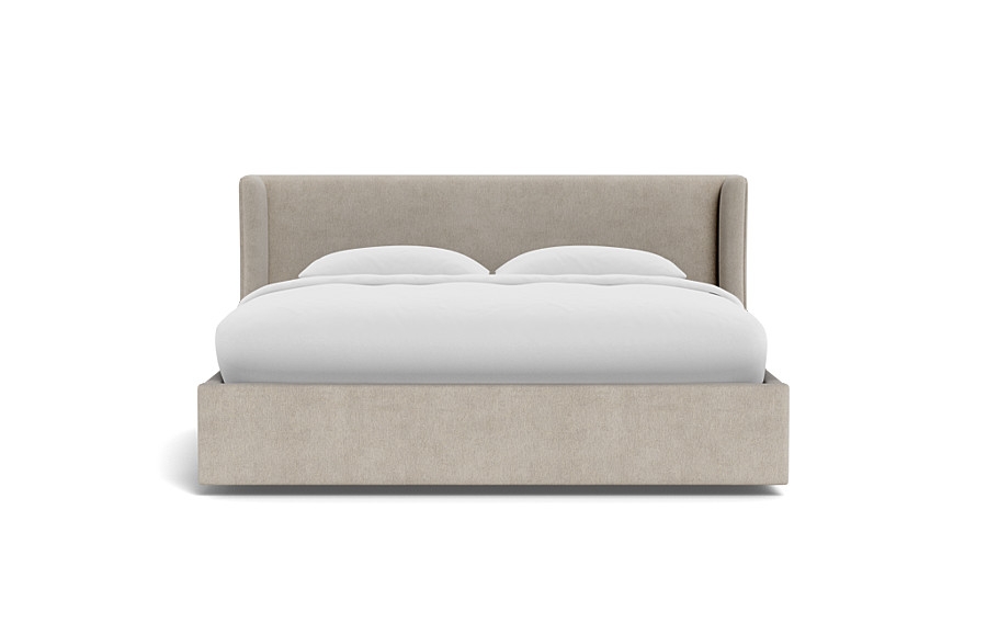 Graham Upholstered Bed with Storage Option, 45" Headbaord - Buy Now, Decide Later Fabric - Image 2