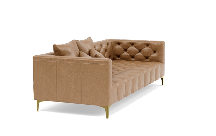 Ms. Chesterfield Leather Sofa - Image 2