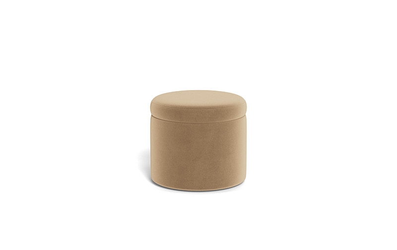 Colten Round Storage Stool Ottoman - Image 3