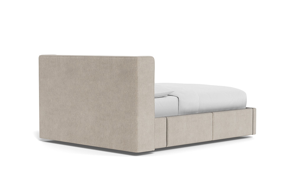 Graham Upholstered Bed with Storage, 45" Headboard, Decide Later fabric - Image 2