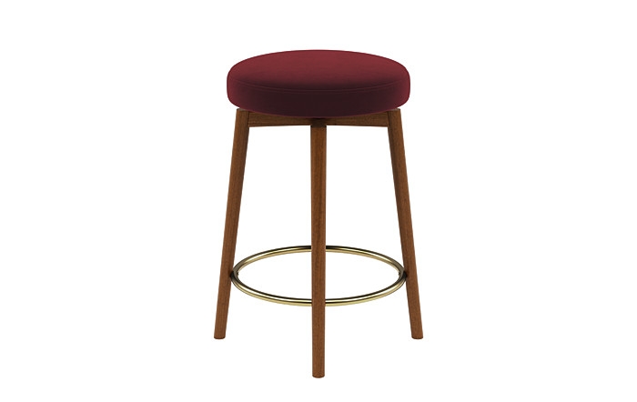 Caspine Upholstered Counter Stool - Image 0
