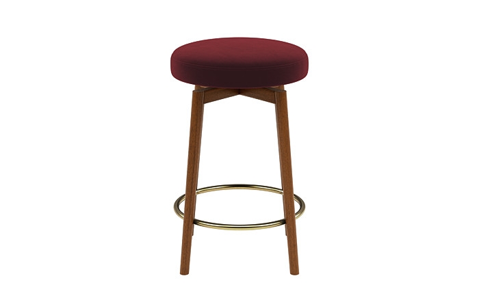 Caspine Upholstered Counter Stool - Image 3