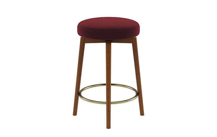 Caspine Upholstered Counter Stool - Image 1