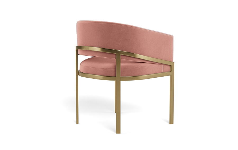 Mina Metal Framed Upholstered Chair - Image 4