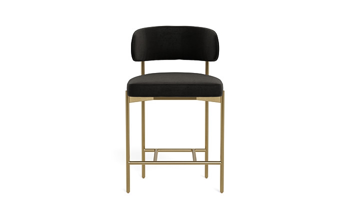 Hollis Metal Framed Upholstered Counter Stool - Image 0