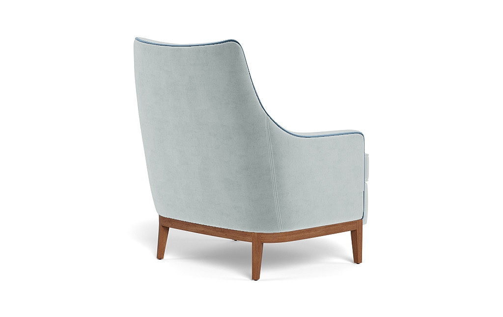 Kingsley Accent Chair with Contrast Piping - Image 1